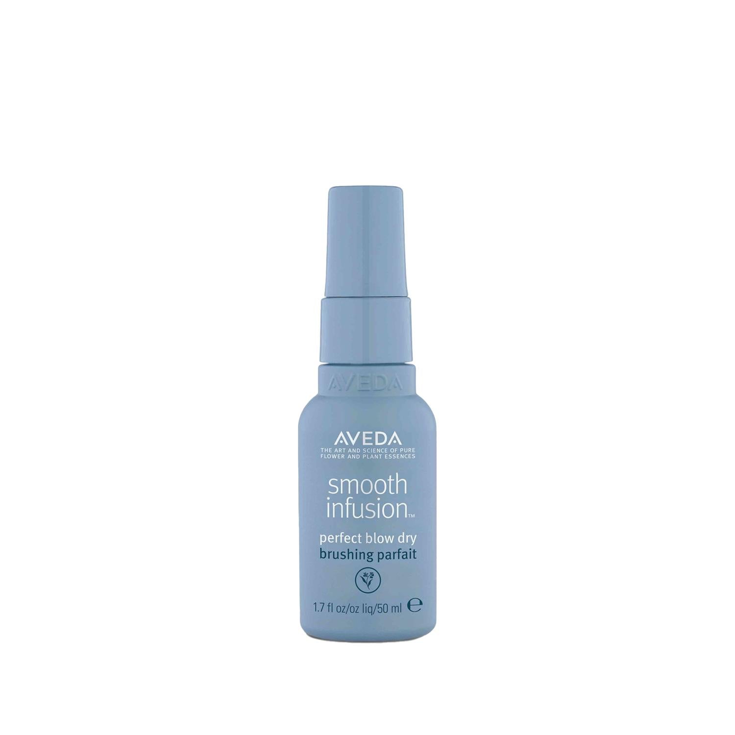 Aveda Smooth Infusion Perfect Blow Dry Spray 1.69 fl oz - Natural Hair Smoothing Product for Salon-Quality Blow Dry Results