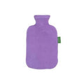 Fashy 2 Lt Lila Hot Water Bottle with Cover - Comforting Warmth & Relaxation