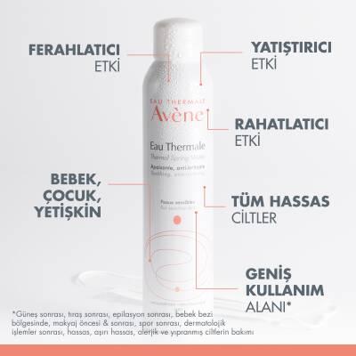 Avene Thermal Water Spray 300ml - Soothing Skin Relief for Sensitive Skin Types