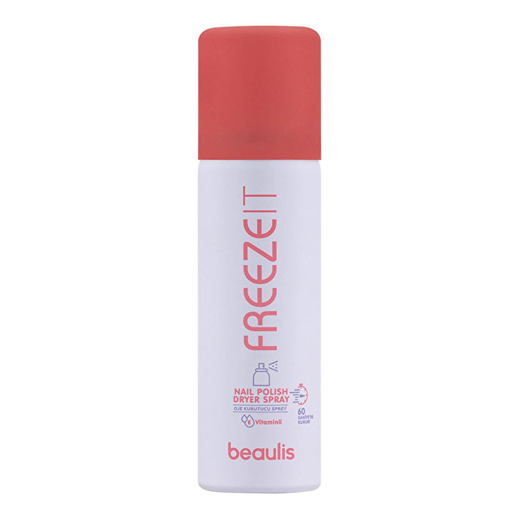 Beaulis Freeze It Nail Dryer Spray - Quick Dry Nail Polish Spray for Stronger Nails - 50ml