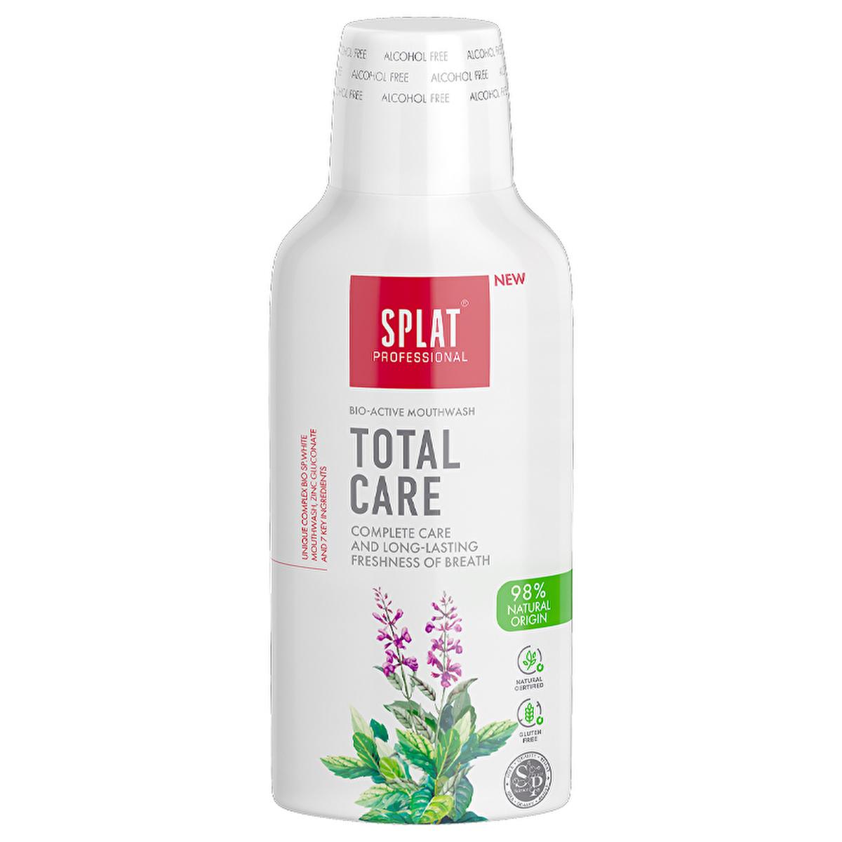 Splat Natural Mouthwash for Gum Health - Anti-Plaque, %98 Natural Ingredients, Freshens Breath - 9.30 fl oz