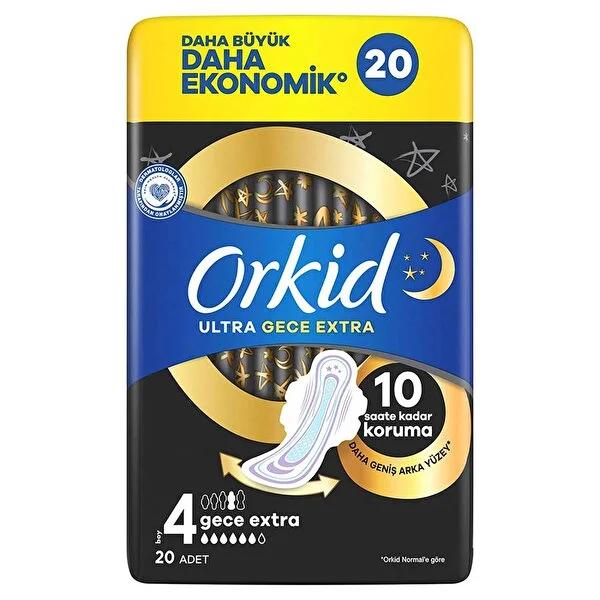 Orkid Ultra Thin Sanitary Pads for Women - Extra Protection, Comfortable & Discreet Menstrual Hygiene Products