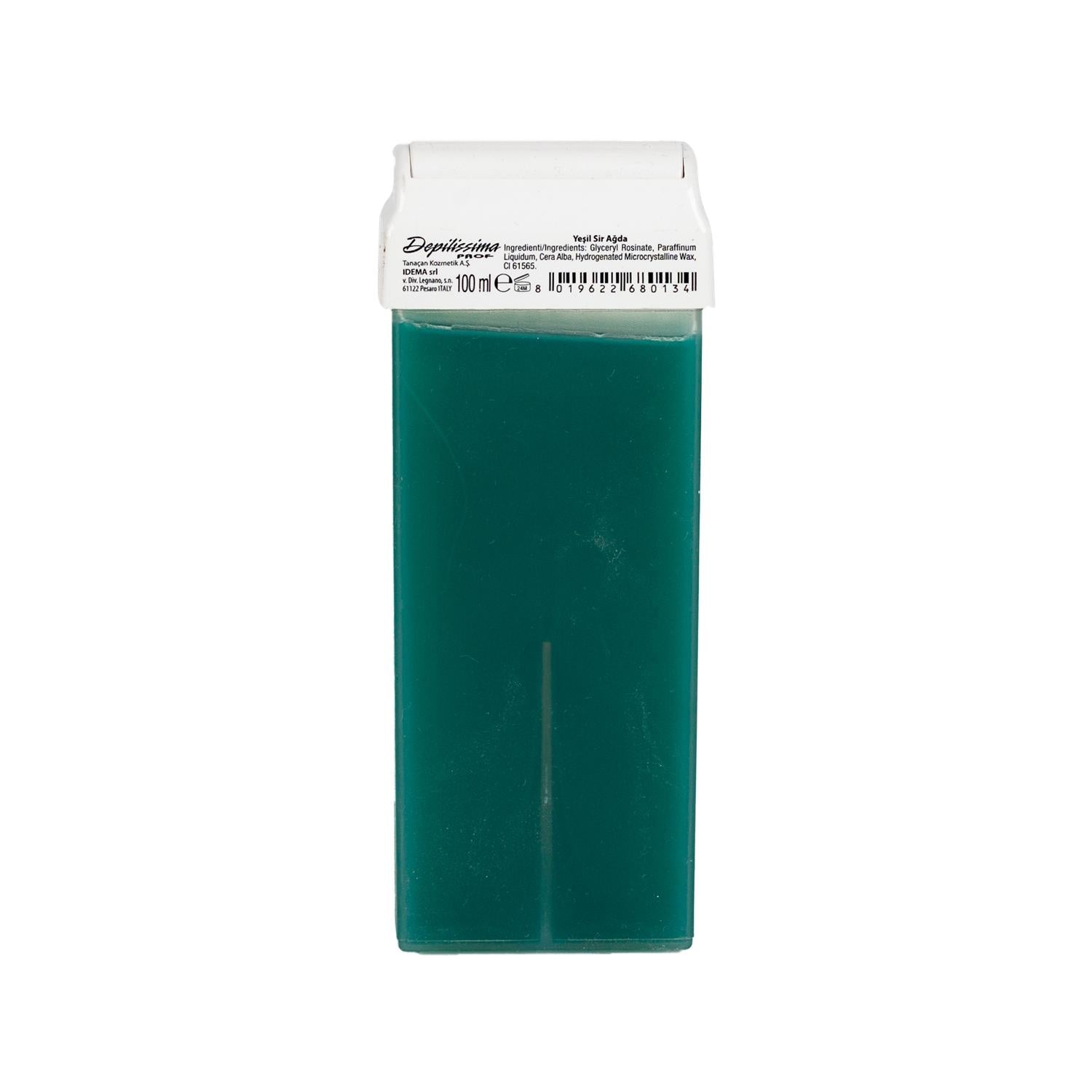 Tanaçan Depilissima Green Honey Depilatory Wax for Effective Body Hair Removal - 3.38 fl oz