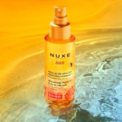Nuxe Sun Hair Sunscreen: UV Protection & Hydrating Hair Oil for Beach & Swimming - Protects Hair from Sun, Salt, Chlorine - 3.38 fl oz