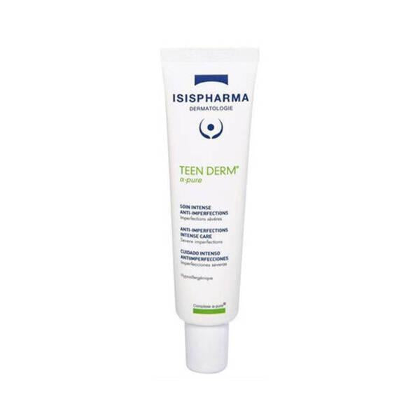 Isis Pharma Teen Derm A-Pure Purifying Gel-Cream for Teenage Skin with Salicylic Acid - 30ml