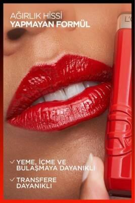 Loreal Paris Infaillible: Rouge Paris Liquid Lipstick - Intense Color, Long Lasting Glossy Shine - Vibrant Red Liquid Lipstick
