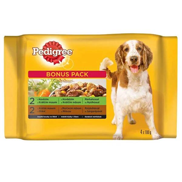 Pedigree Wet Dog Food - Healthy, Natural, Beef Flavor, High Moisture Content for Optimal Nutrition