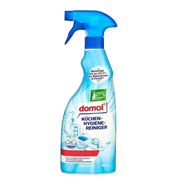 Domol Kitchen Surface Cleaner Spray - Effective Grease Remover with Fresh Scent & Eco-Friendly Packaging