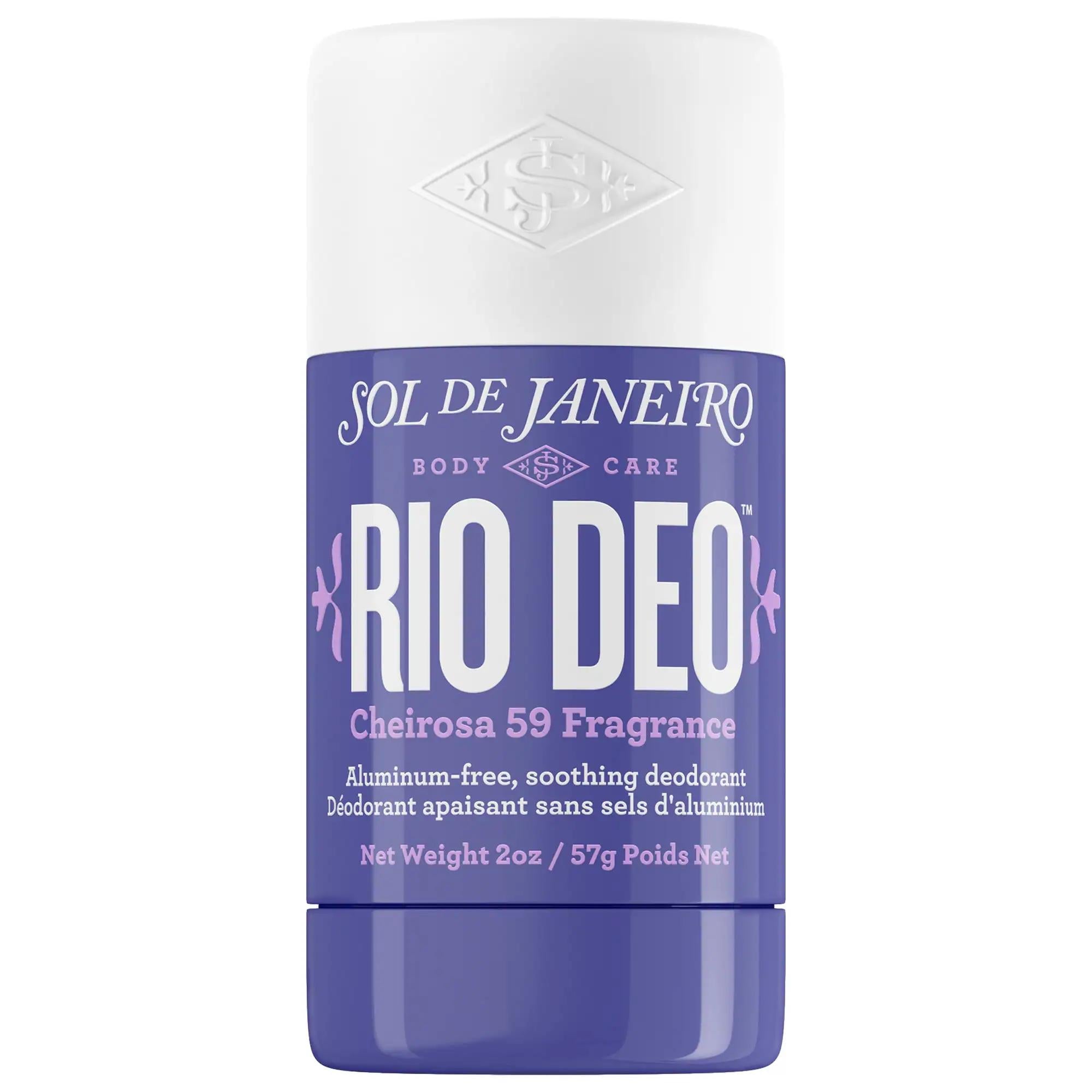 Rio Deo Cheirosa '59 Aluminum-Free Refillable Deodorant | Natural, Long-Lasting Odor Protection for Sensitive Skin