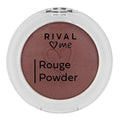 Rival Loves Me Rosewood Blush No:04 - Vegan, Cruelty-Free, Dermatologically Tested Makeup for Natural-Looking Cheek Color