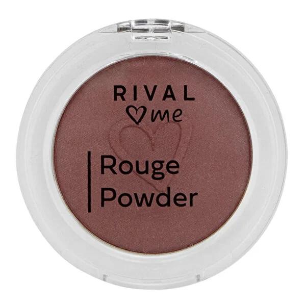 Rival Loves Me Rosewood Blush No:04 - Vegan, Cruelty-Free, Dermatologically Tested Makeup for Natural-Looking Cheek Color