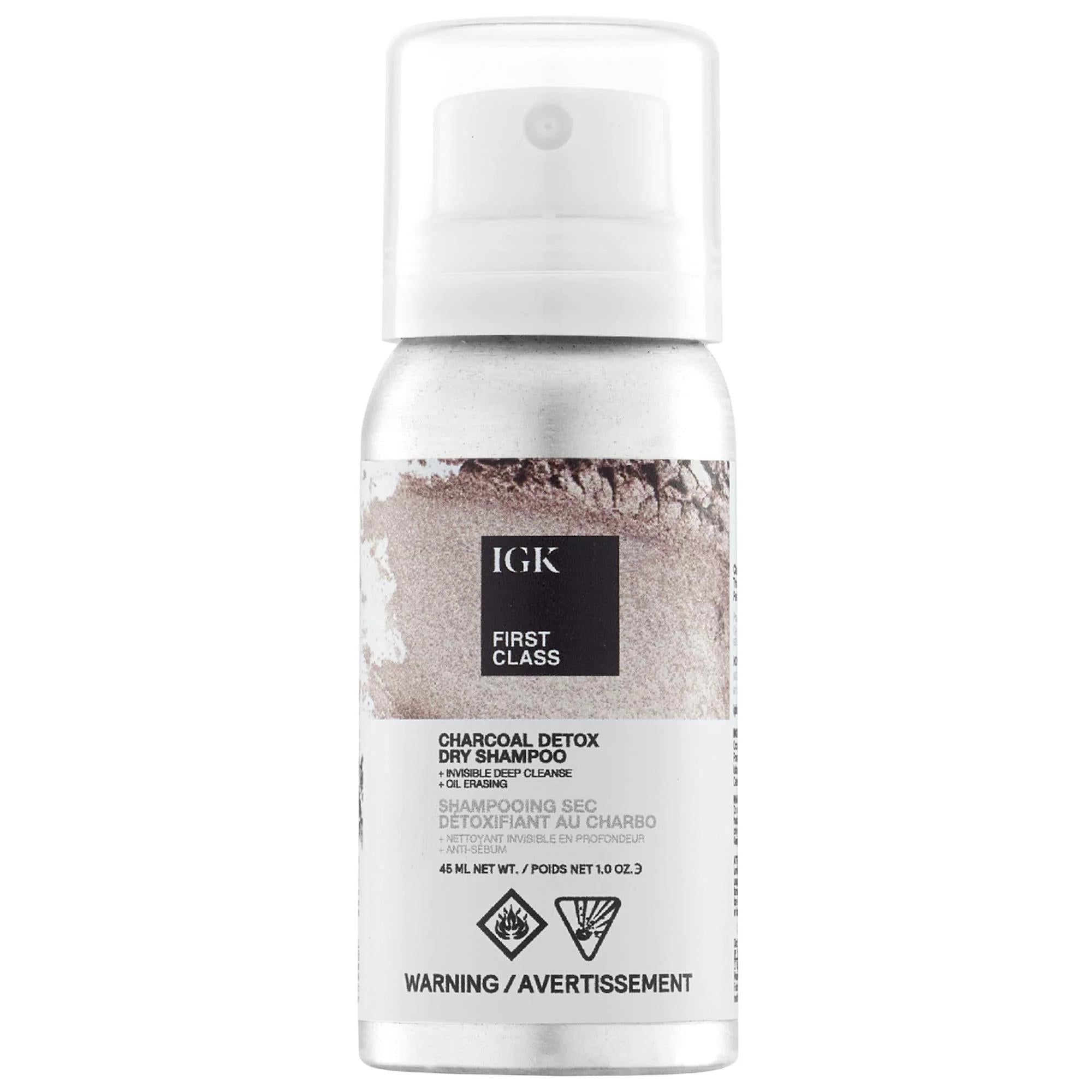 First Class Charcoal Detox Dry Shampoo: Oil Absorbing, Volumizing & Invisible Cleanse - Vegan & Cruelty-Free