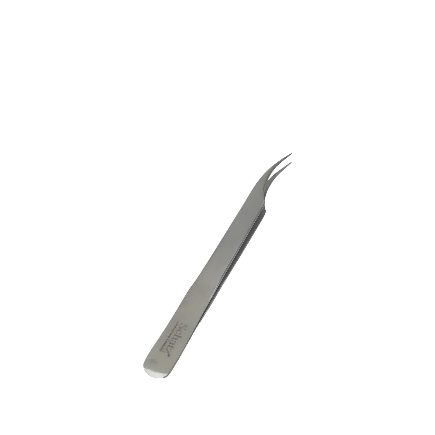 Schatz Professional Silk Eyelash Tweezers No:5 - Precision Tool for Lash Artists and Beauty Professionals