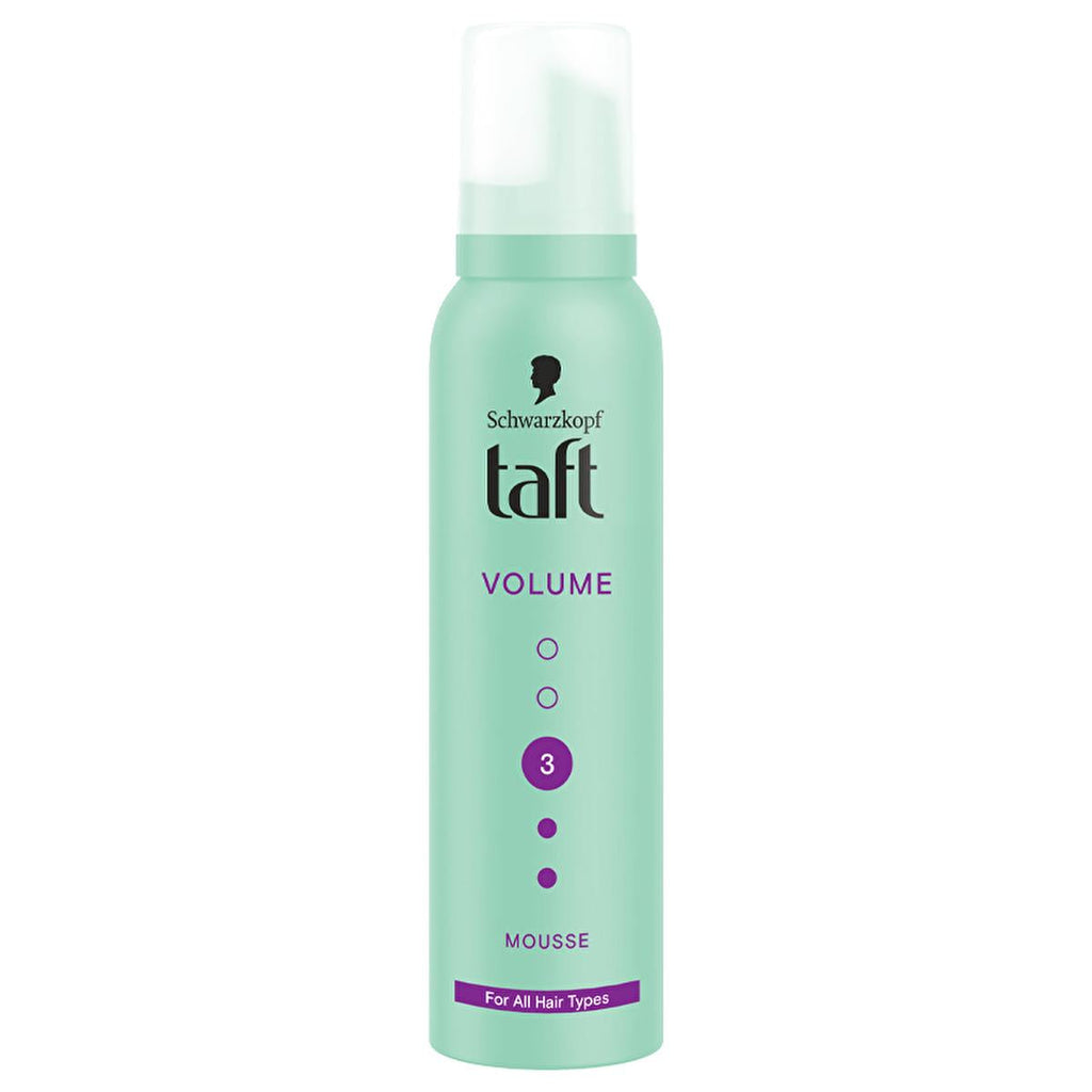 Taft Volume Hair Styling Mousse - Collagen Enriched, 48hr Strong Hold, 5.07 fl oz