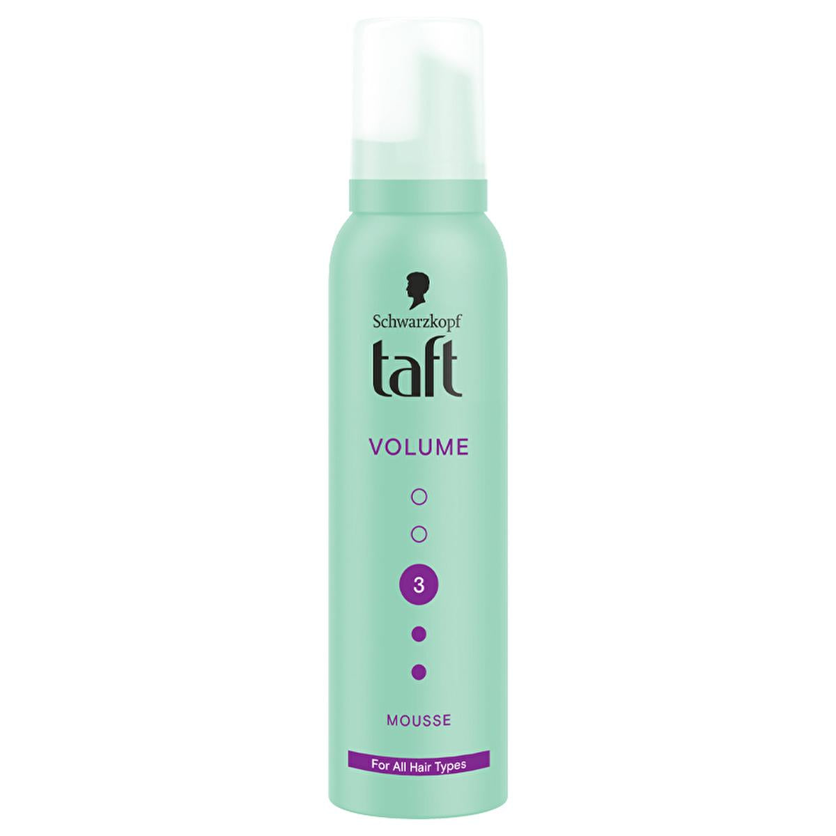 Taft Volume Hair Styling Mousse - Collagen Enriched, 48hr Strong Hold, 5.07 fl oz