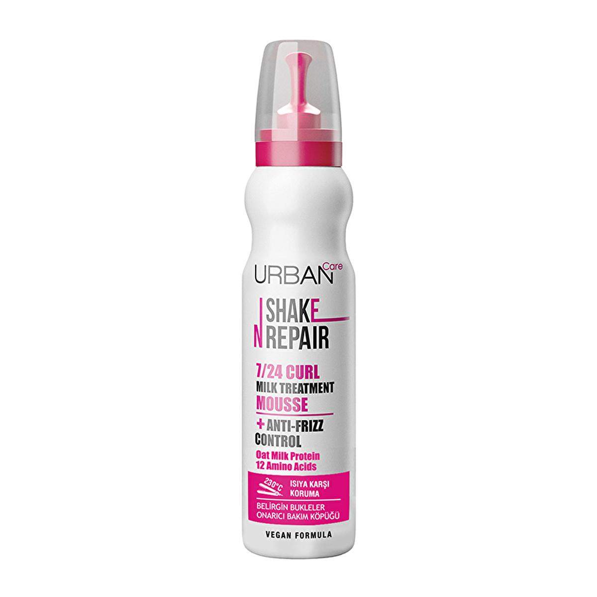 Urban Care Curly Hair Care Repair Spray - Vegan, Heat Protection Up to 230¡C, Dermatologically Tested - 5.07 fl oz