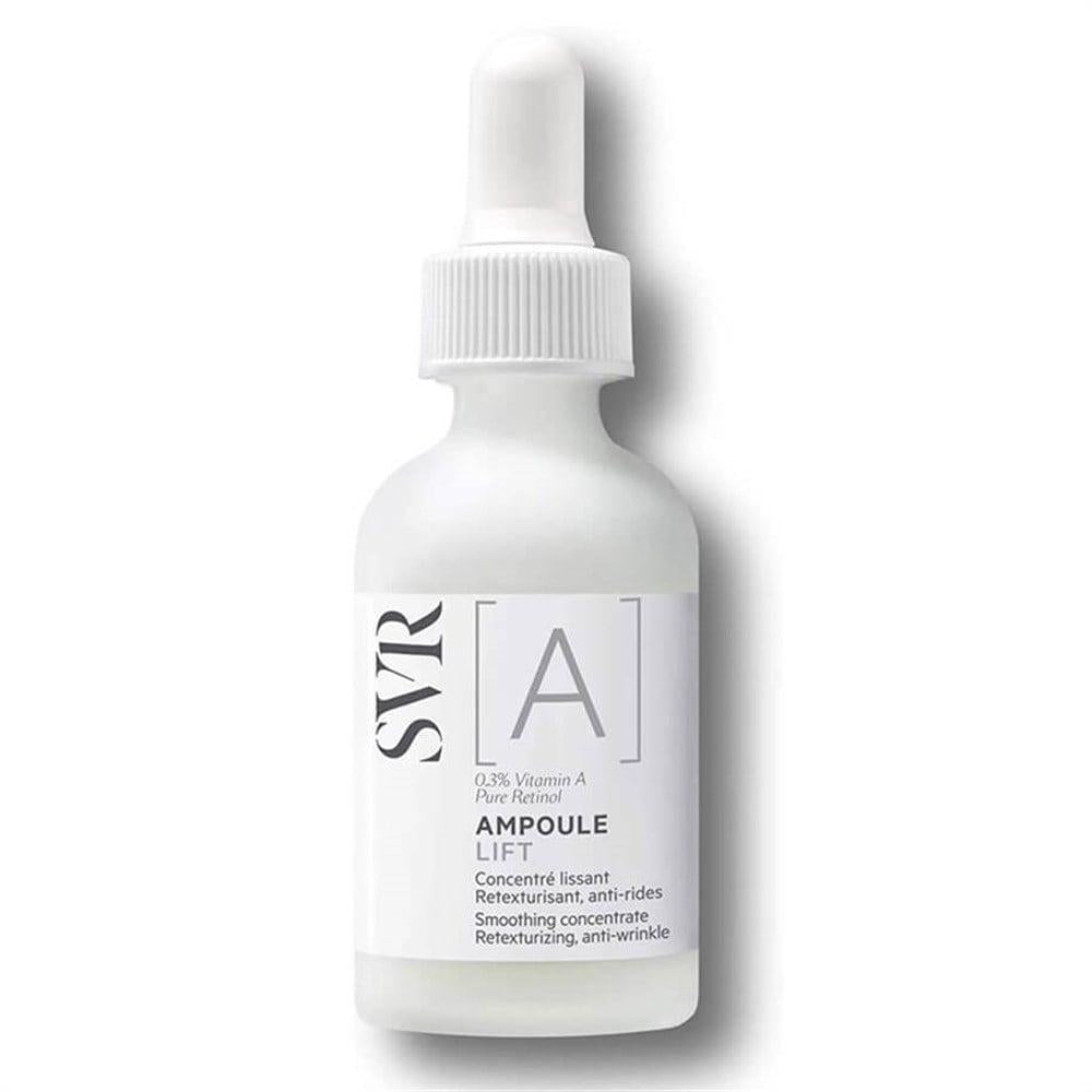 SVR Anti-Aging Ampoule Lift Serum 30ml - Reduces Fine Lines & Wrinkles, Mature Skin Skincare