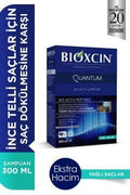 Bioxcin Quantum Shampoo for Oily Hair - Anti-Hair Loss, Natural Ingredients, 10.14 fl oz