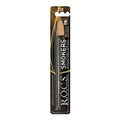 Rocs Toothbrush for Smokers: Stain Removal & Teeth Whitening - TPE Elastomer Bristles for Coffee & Tea Stain Cleaning