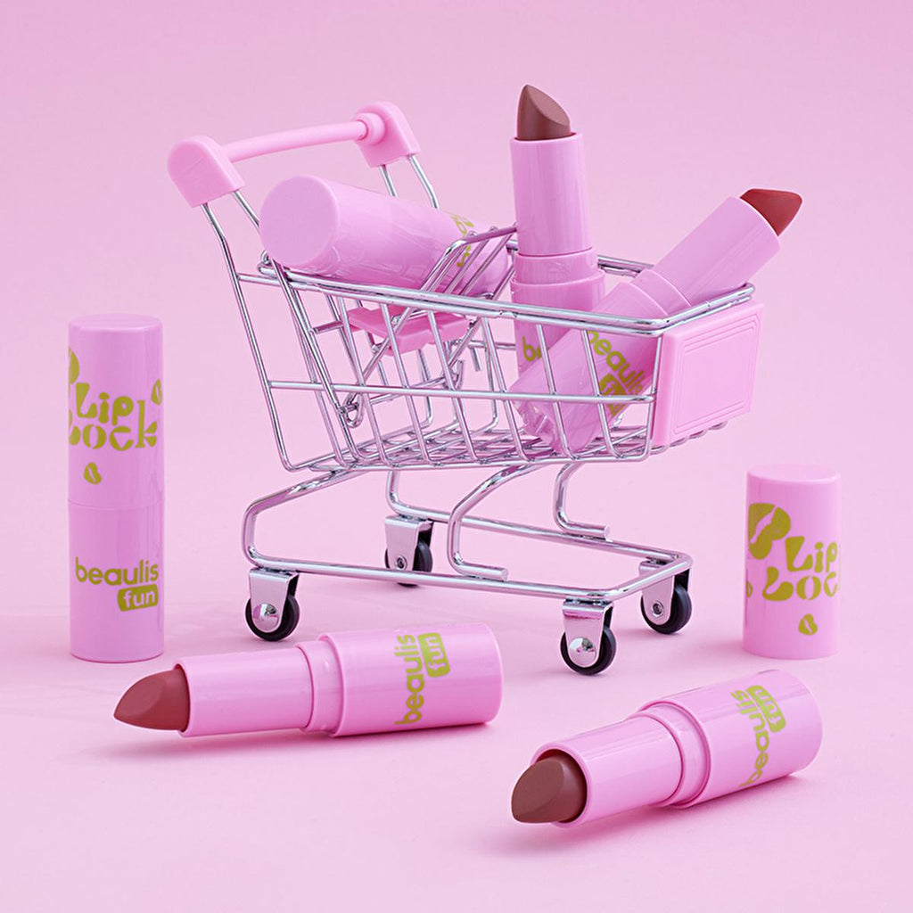 Beaulis Lip Lock Matte Lipstick 643 Candy Cloud - Long Lasting Matte Lipstick for Vibrant Lips
