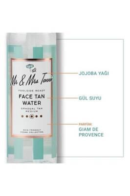 Mr-Mrs Tannie Self-Tanning Toner - Vegan, Cruelty-Free Sunless Tanning Solution with Aloe Vera & Rose Water