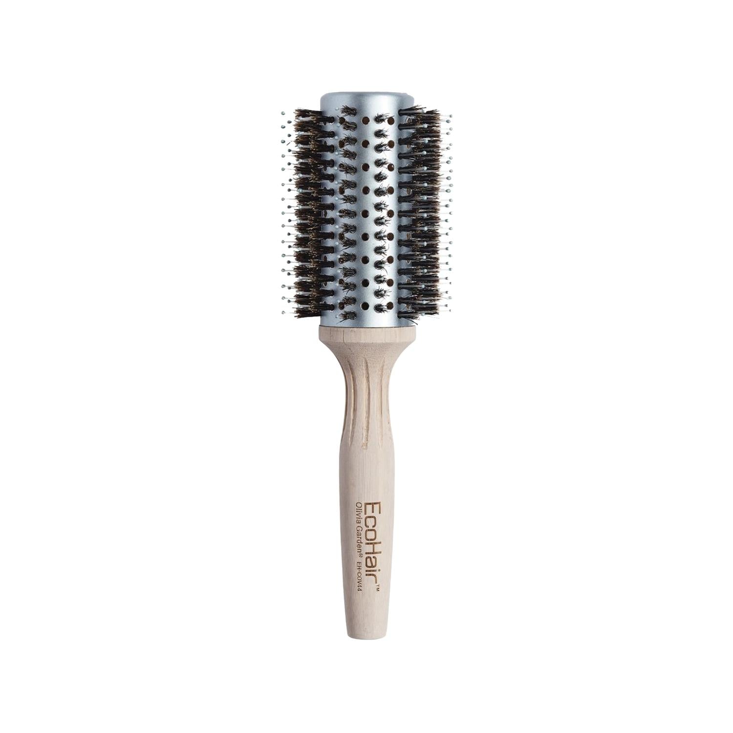 Olivia Garden Ecohair Combo 18mm Hair Brush - Eco-Friendly Hair Care Tool for Detangling & Styling