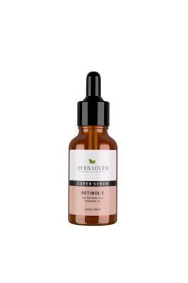 Herbaderm Retinol E Super Serum 30 ml - Anti-Aging Skincare with 0.3% Pure Retinol & 2% Vitamin E