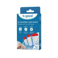 B-good Waterproof Wound Dressing - 12 Pack, Breathable & Transparent Polyurethane Film for Active Lifestyles