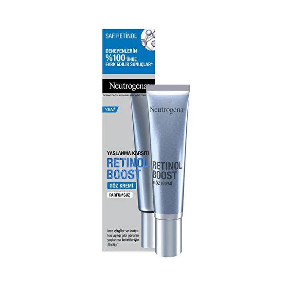 Neutrogena Retinol Boost Anti-Aging Eye Cream: Reduce Wrinkles, Fine Lines & Dark Circles for Youthful Skin