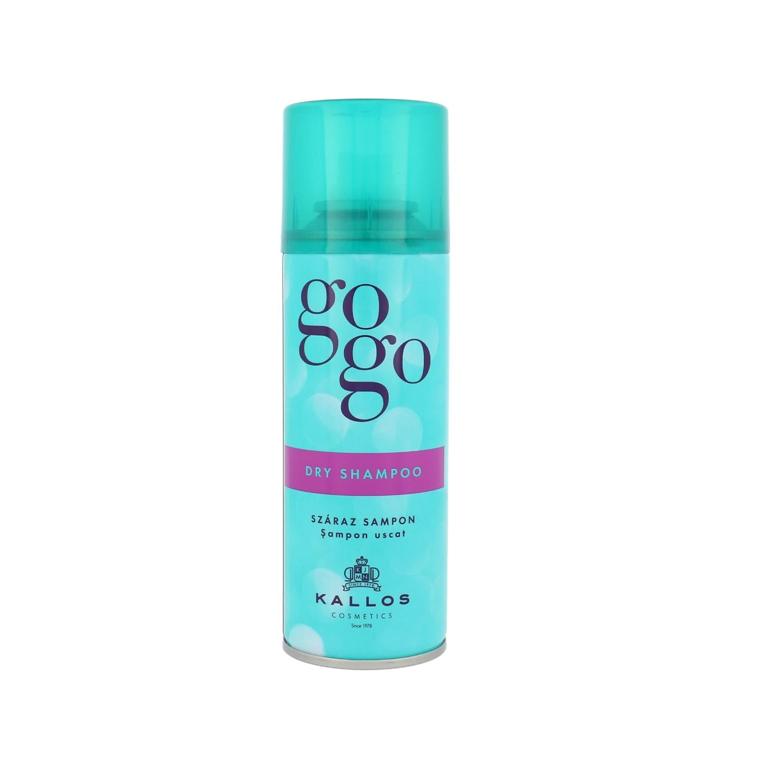 Kallos Cosmetics Gogo Dry Shampoo 200 ml - Convenient Hair Refresh for Busy Lifestyles