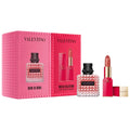 Valentino Mini Donna Born in Roma Perfume & Rosso Lipstick Set - Luxury Fragrance and Cosmetics Gift